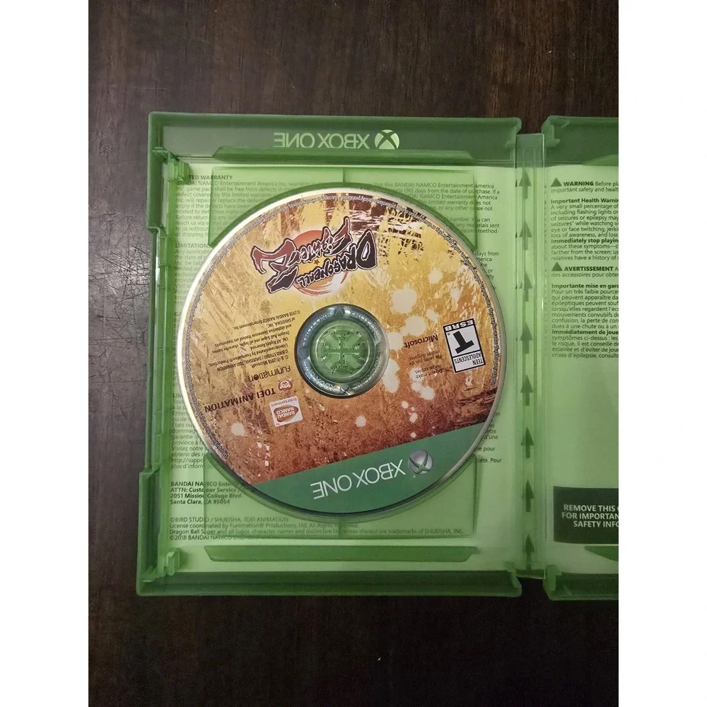 Dragon Ball Fighter Z Microsoft Xbox One 2018